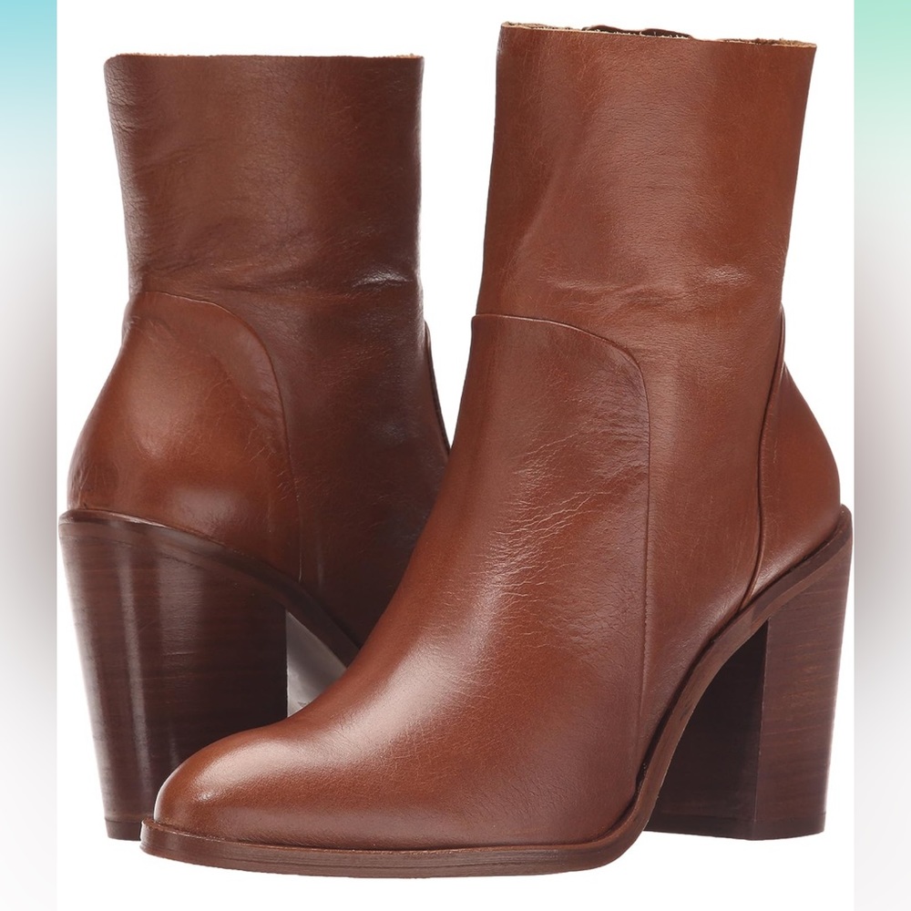 Aldo Women's Greca Boot, Cognac, 6 B US